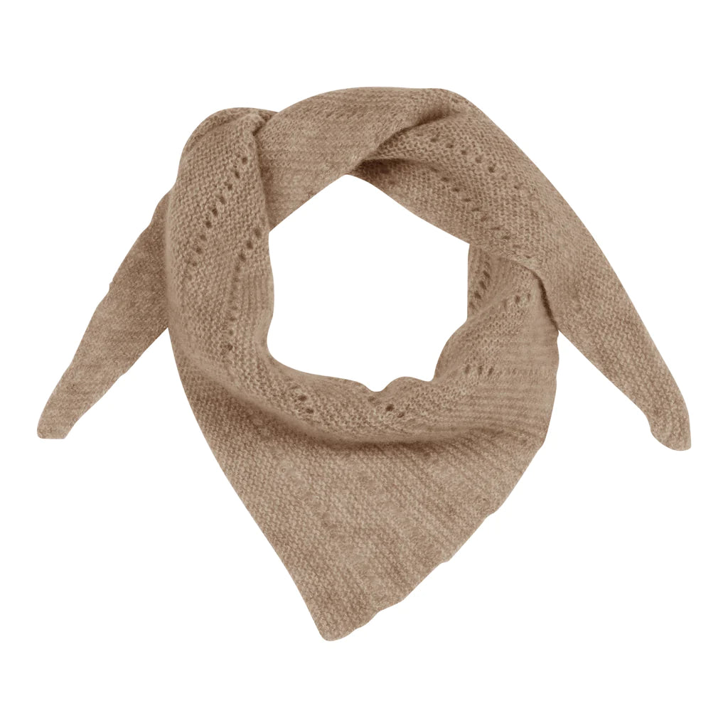 Doha Cashmere Scarf, Small, Shitake - FRAU