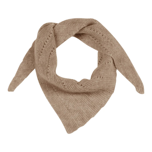 Doha Cashmere Scarf, Small, Shitake - FRAU