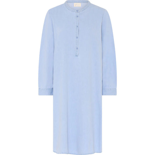 Barcelona denim dress - Light blue denim - Frau