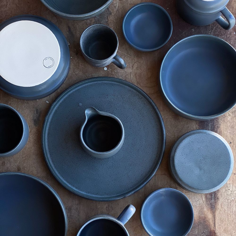 Oda Mælkekande, Blå - Julie Damhus Studio