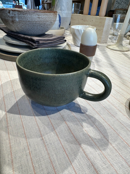 Oktober Tekop, grøn - Julie Damhus Studio