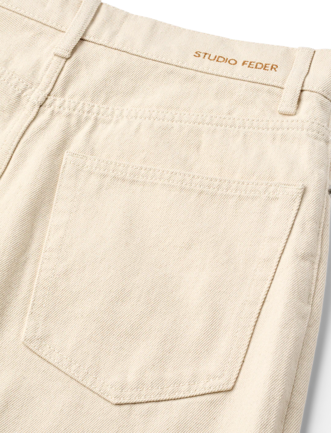 Evelyn Jeans, Undyed - Studio Feder
