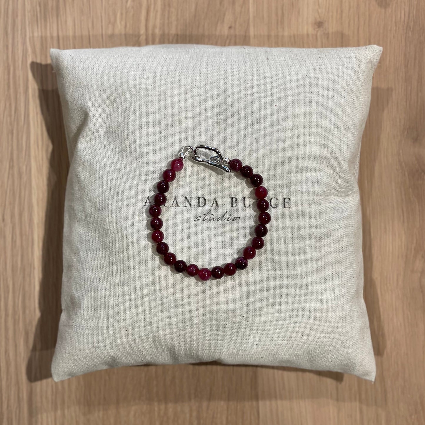 Ayla Bracelet Petite, Burgundy