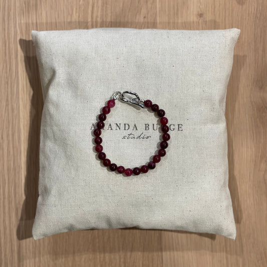 Ayla Bracelet Petite, Burgundy