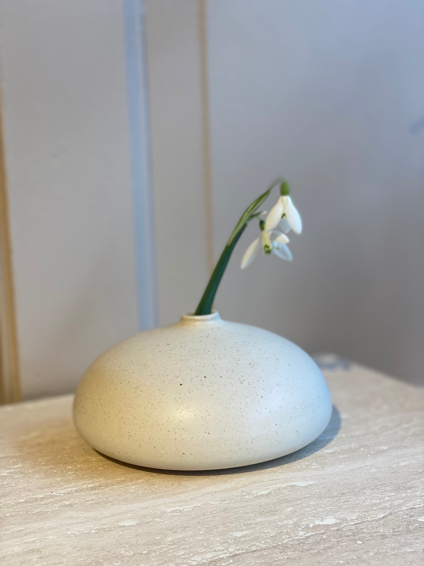 Keramikvase, Lys Ler - Viki Weiland