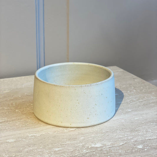 Cylinder Bowl white (Medium) - Viki Weiland