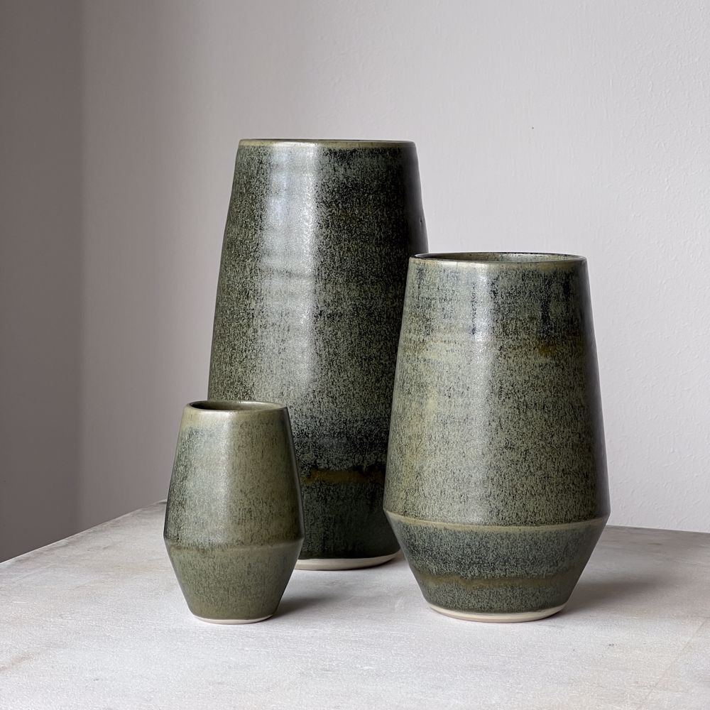 Oda Garten Vase, Lille, Grøn - Julie Damhus