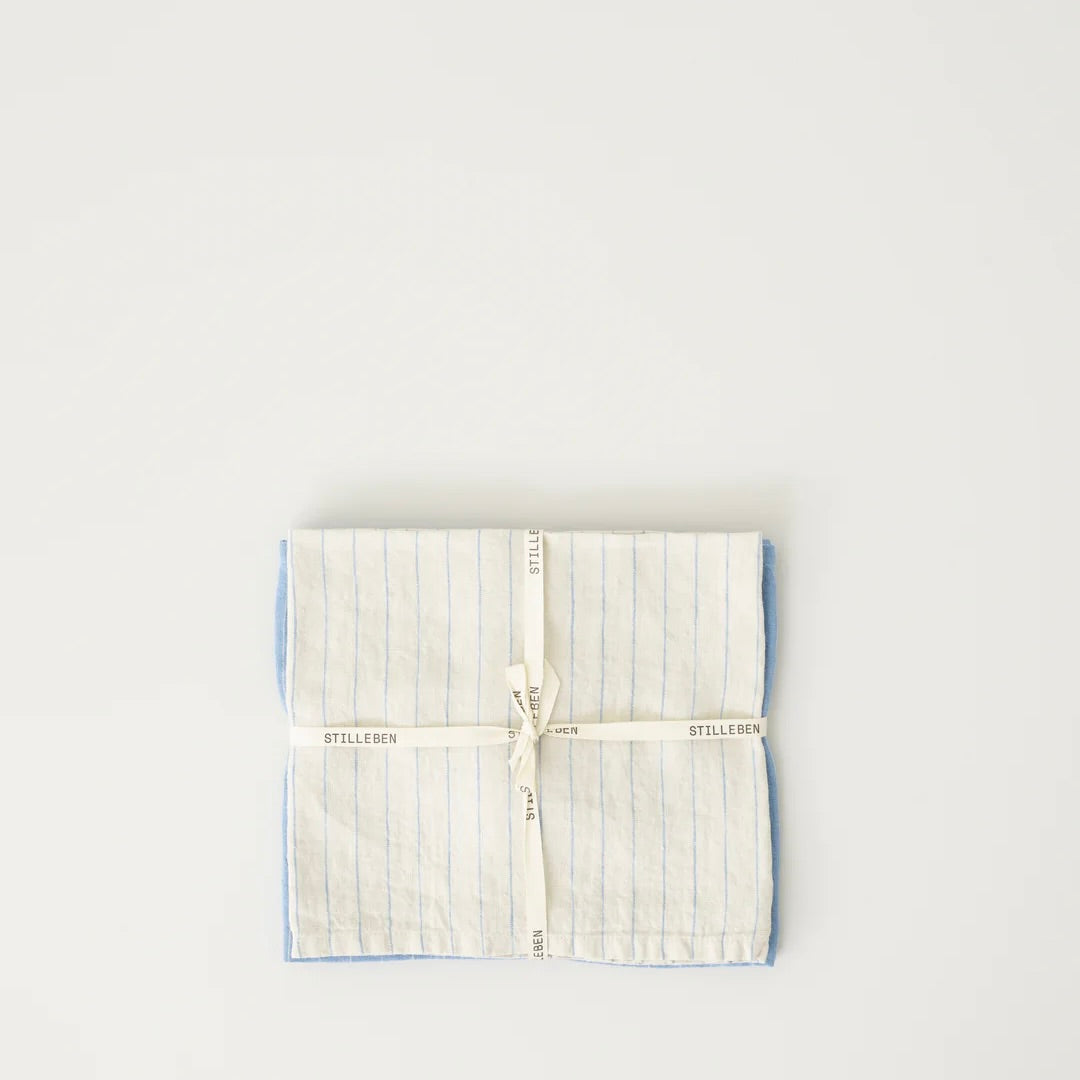 Kitchen Towel - Set of 2 - Limestone/Blue