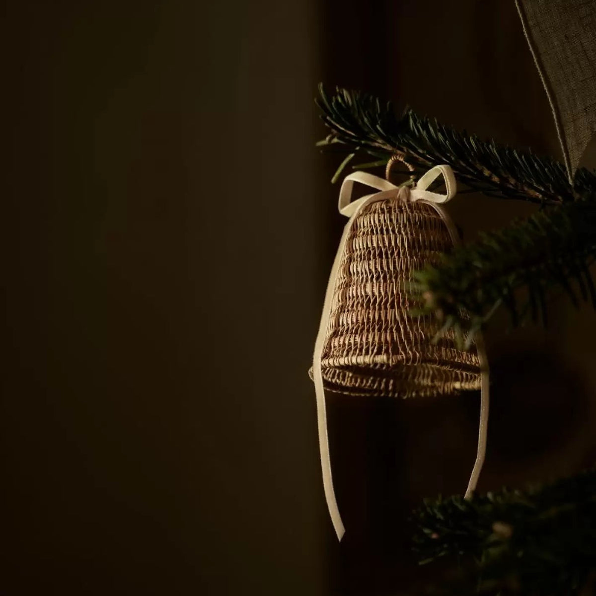 JULEKLOKKE | PALMEFIBRE | 8 CM