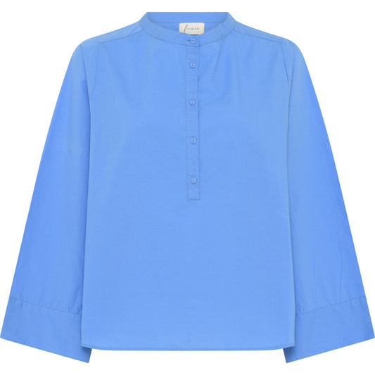 Madrid Wide Sleeve Skjorte, Granada Sky - Frau