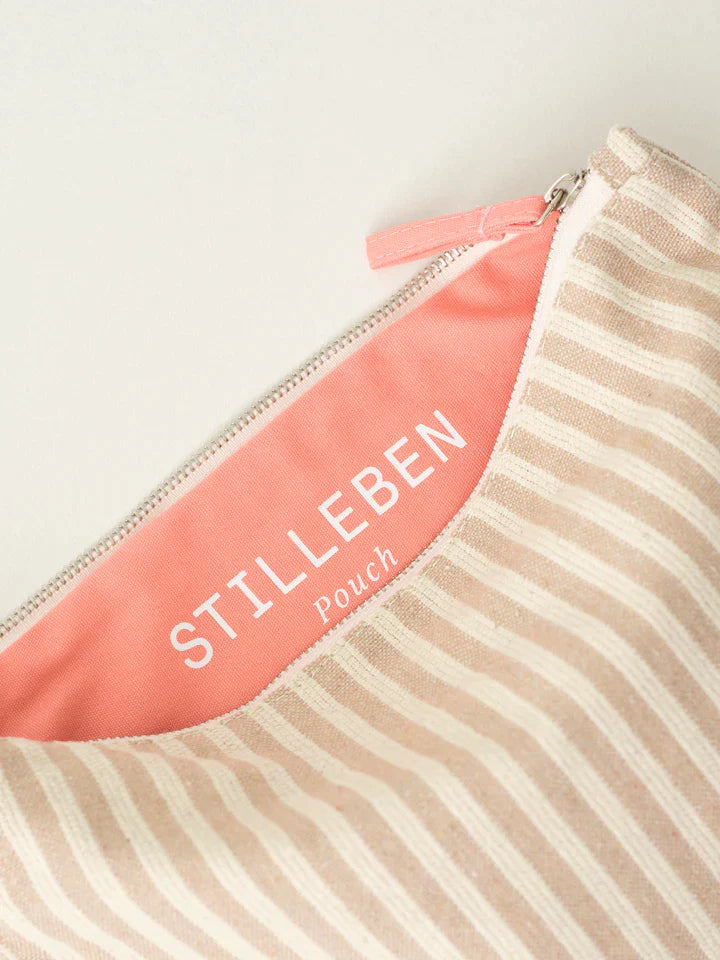 Pouch Small, Structure Beige - Stilleben