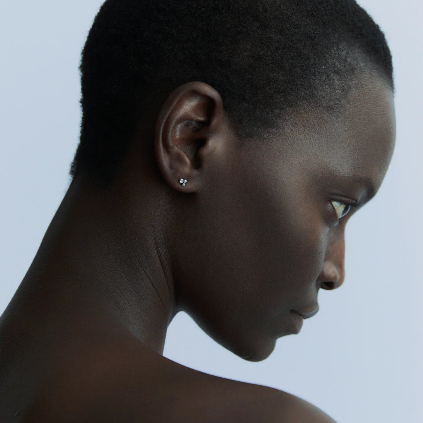 Odette Studs, Silver