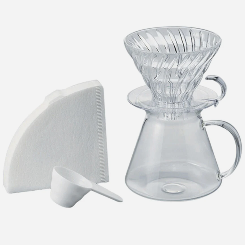 Hario Glass Coffee Brewing Kit