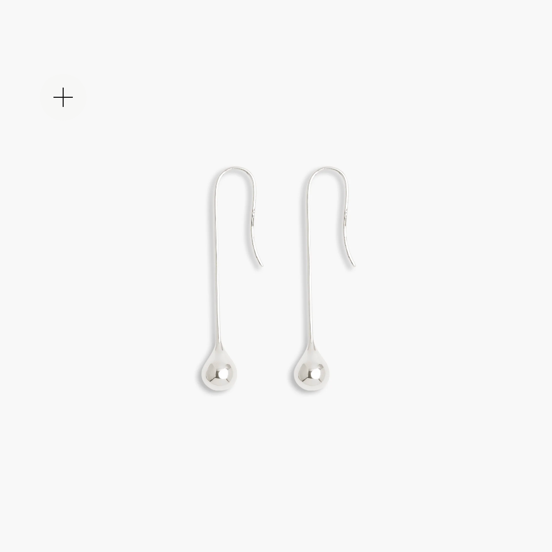 Datura Long Drop Earrings