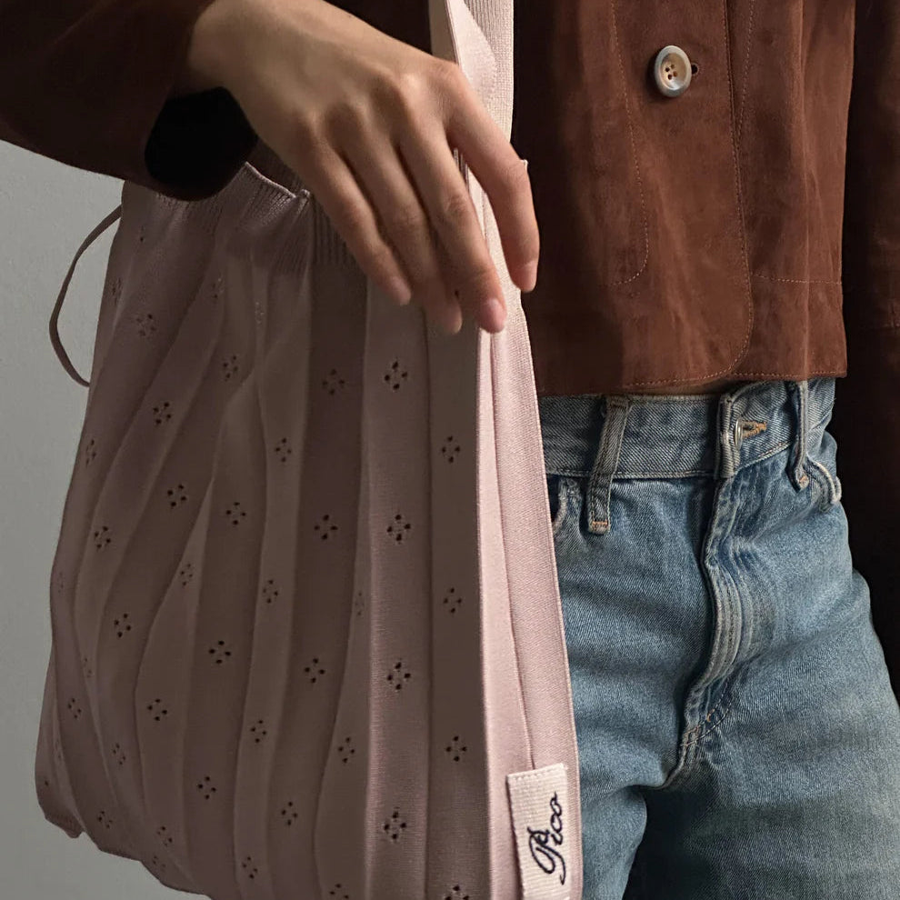 Fleur taske, oyster pink