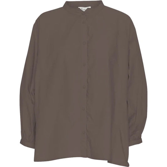 Tokyo Skjorte, Coffee Quartz - Frau