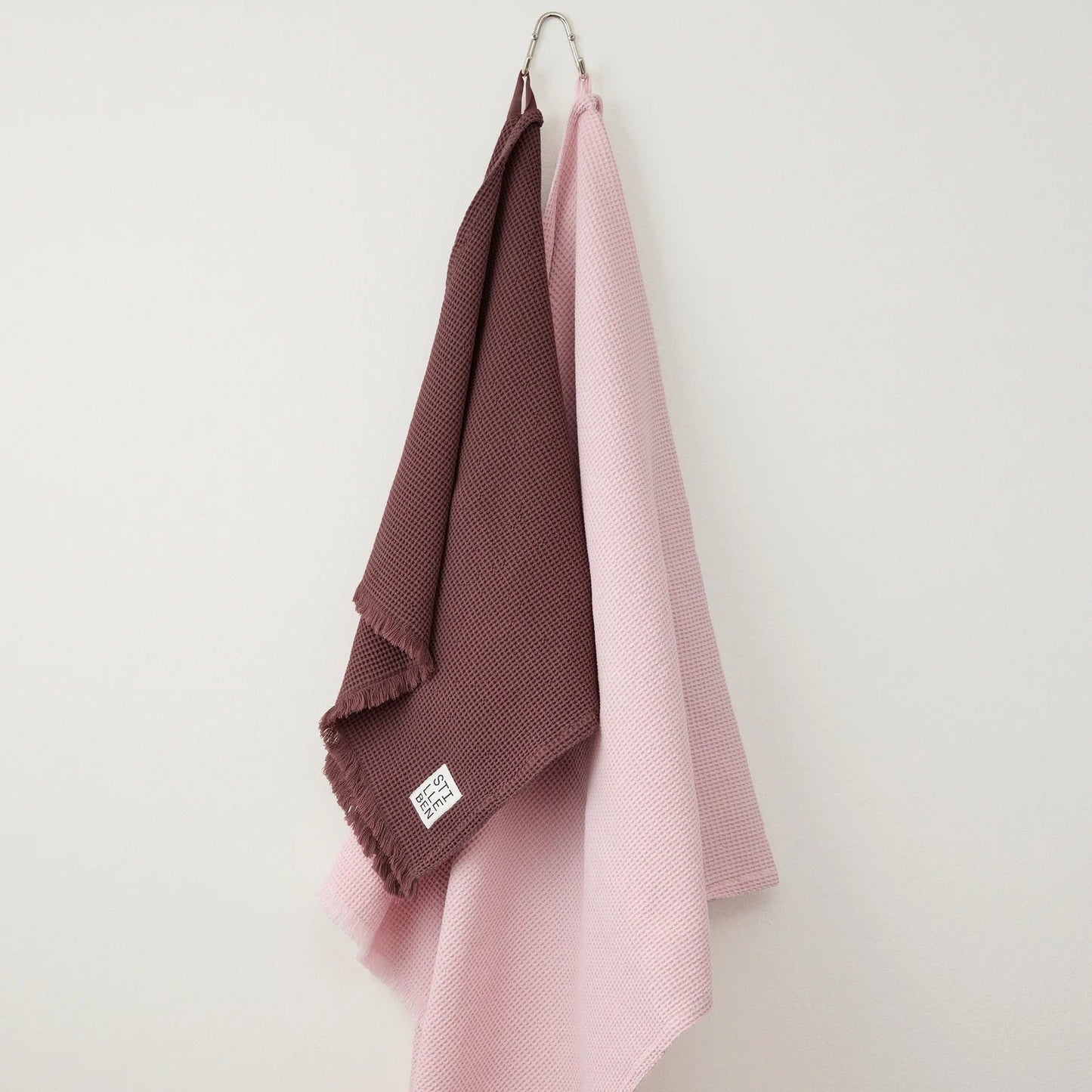 Towel Waffle - 55 x 100 cm - Rusty Brown