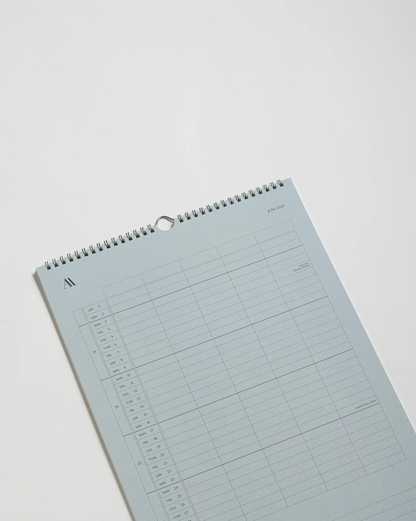 Vægkalender 2024 - Atelier Aarhus