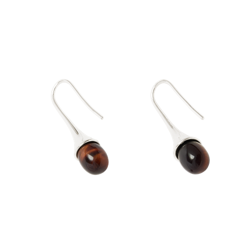 Emberly Drop Earrings - Silver