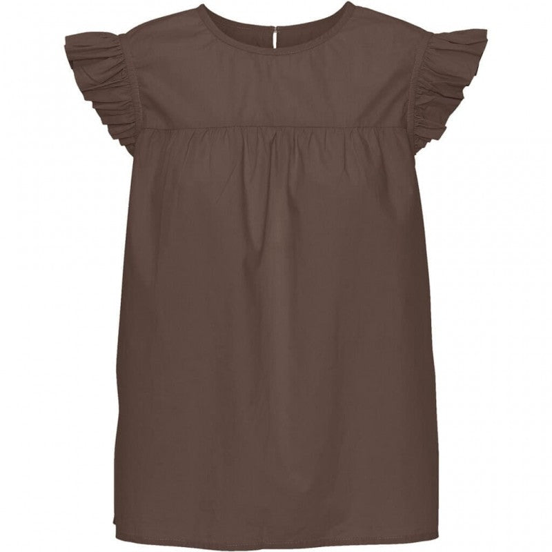 Stockholm top, Coffee Brown - Frau