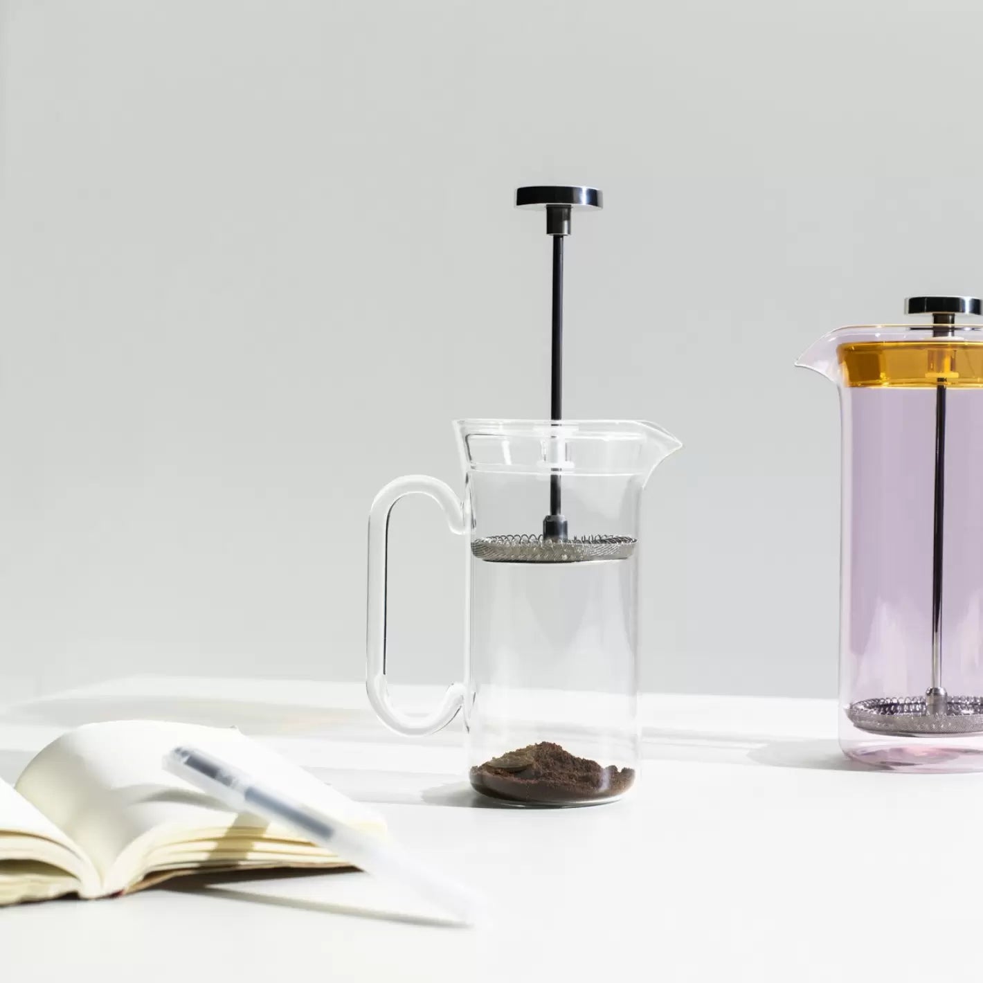 CLARINETTE french press small clear