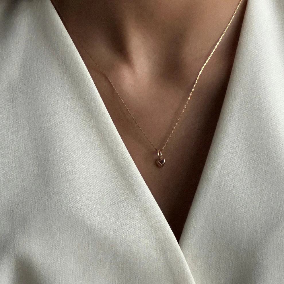 Cupid Hjerte Vedhæng, Sølv - Pico