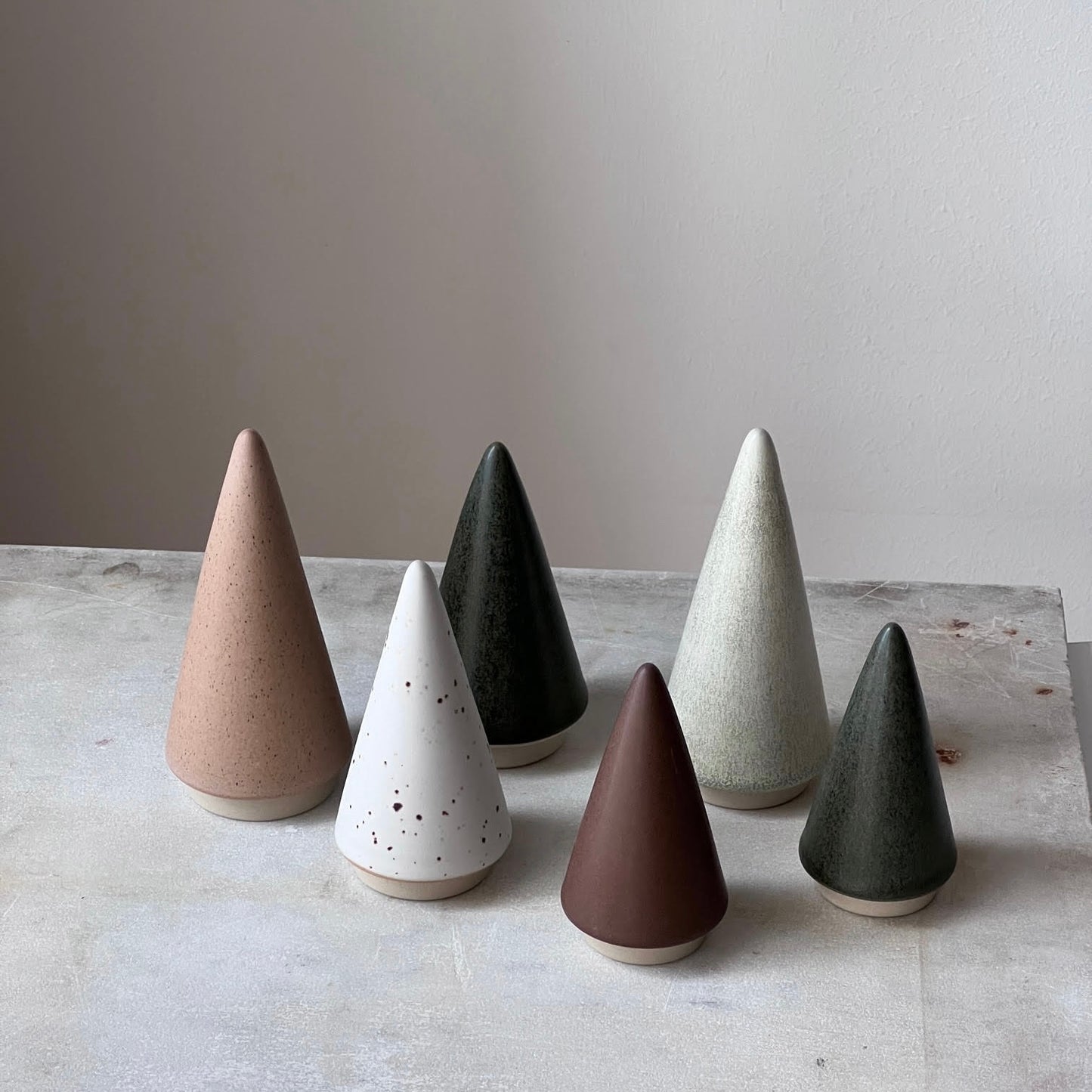 Juletræ I Keramik, Grøn - Julie Damhus