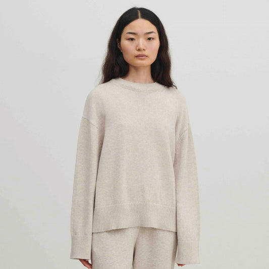 Summer Sweater, taupe melange - FUB