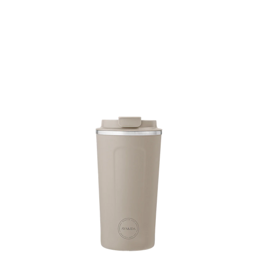 CUP2GO, Cream Beige, 500 ML - AYA&IDA