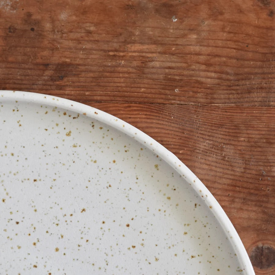 Large Plate - Spots - Måne Ceramics Studio