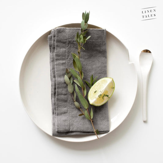 Stofservietter i Hør, Ash - Linen Tales