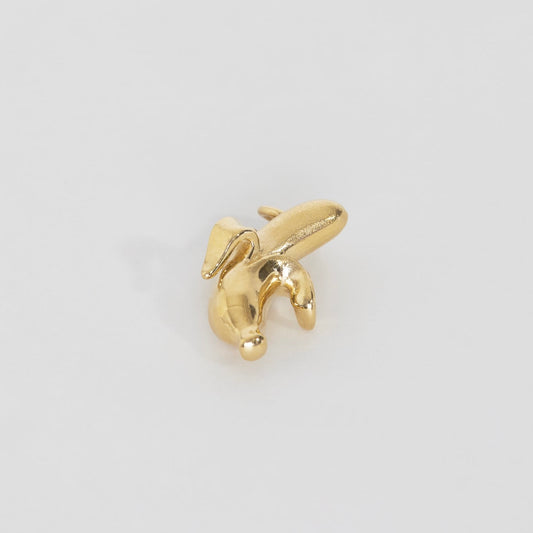 Peeled Banana Charm, Gold - Trine Tuxen