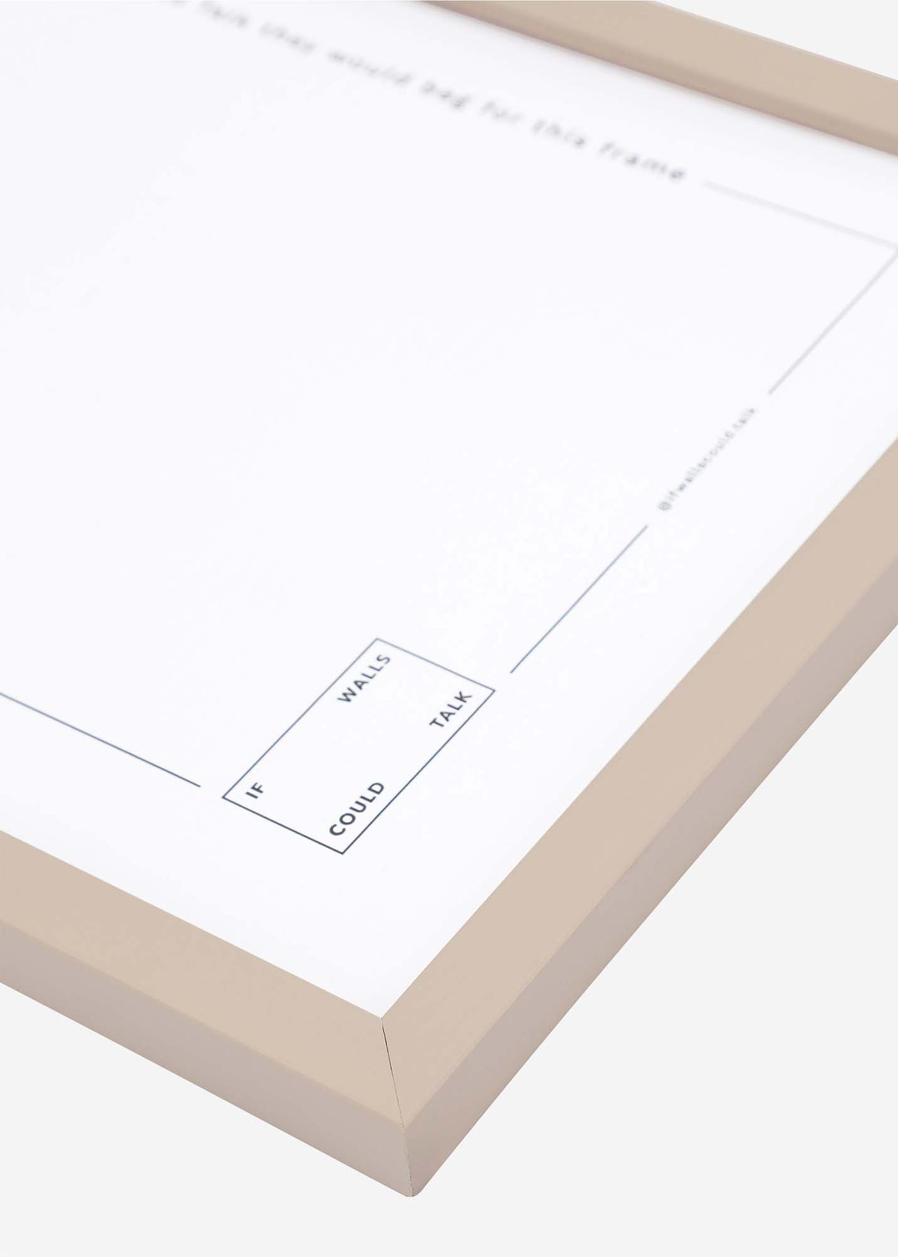 Ramme A3 - Beige Grey