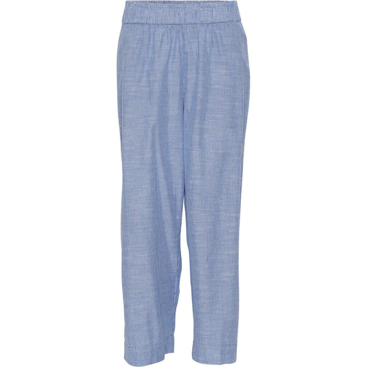 Copenhagen Ankle Pants, Blåstribet - Frau