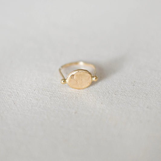 Guldring i 14 karat, ESPOIR GOLD RING - Sienna Rousseau