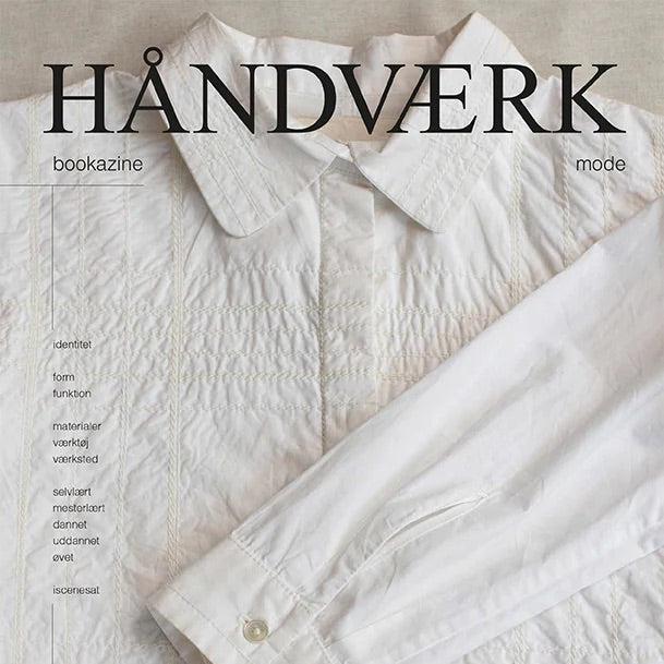 HÅNDVÆRK bookazine no.8, dansk tekst - Rigitta Klint