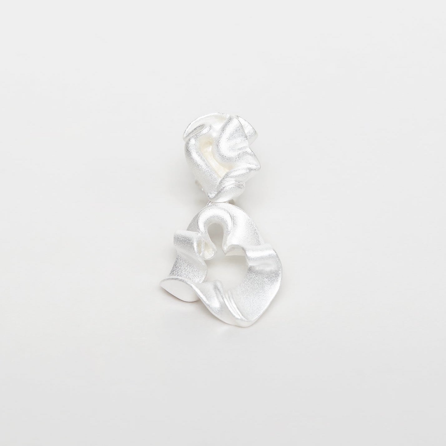 Kale Earring, Silver - Trine Tuxen