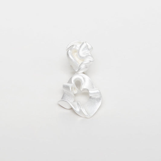 Kale Earring, Silver - Trine Tuxen