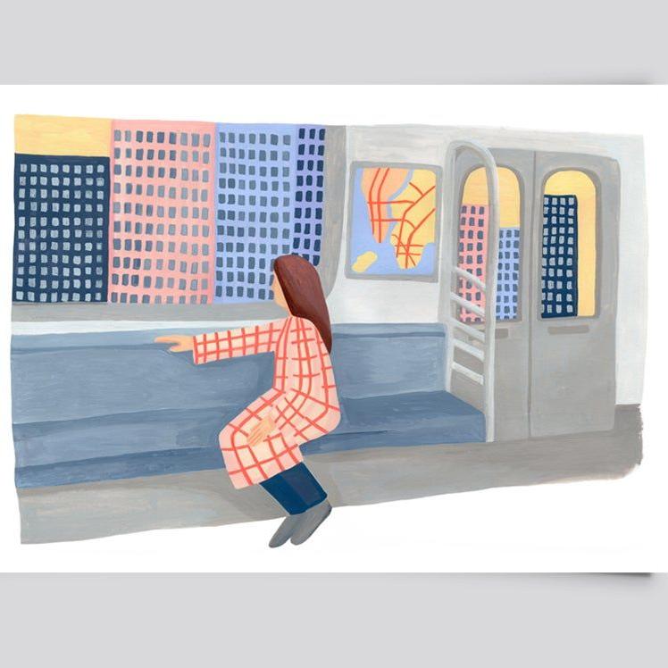 The City is Me - Iga Illustration