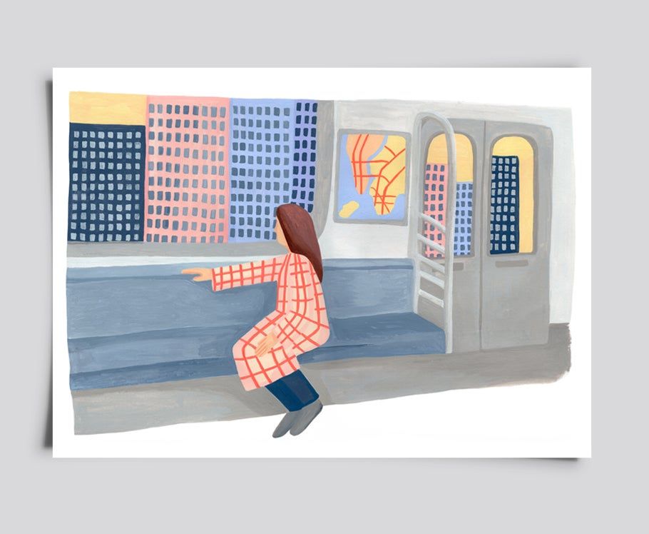 The City is Me - Iga Illustration