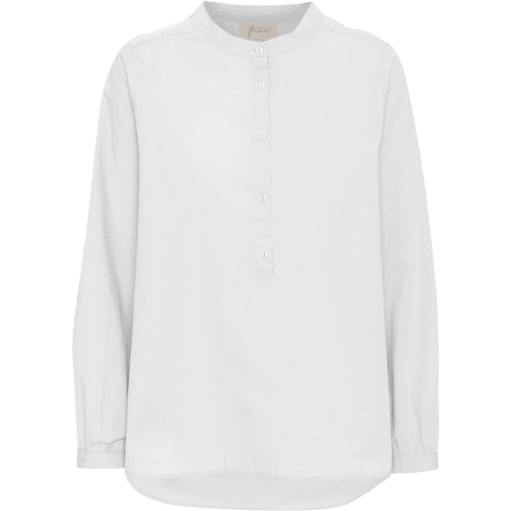 Madrid Skjorte, Bright White - Frau