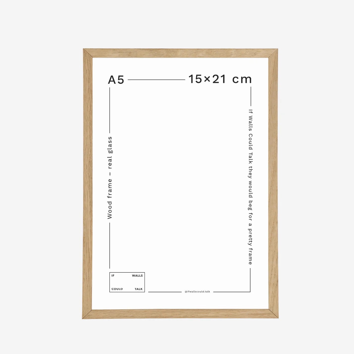 Ramme A5 - Eg