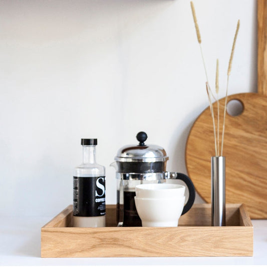 Oak Tray, 35x35X5 cm - Hove design