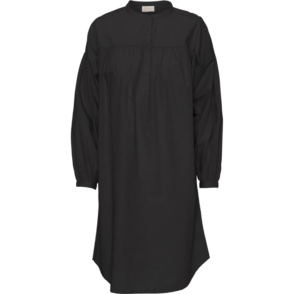 Paris skjortekjole, Sort - Frau