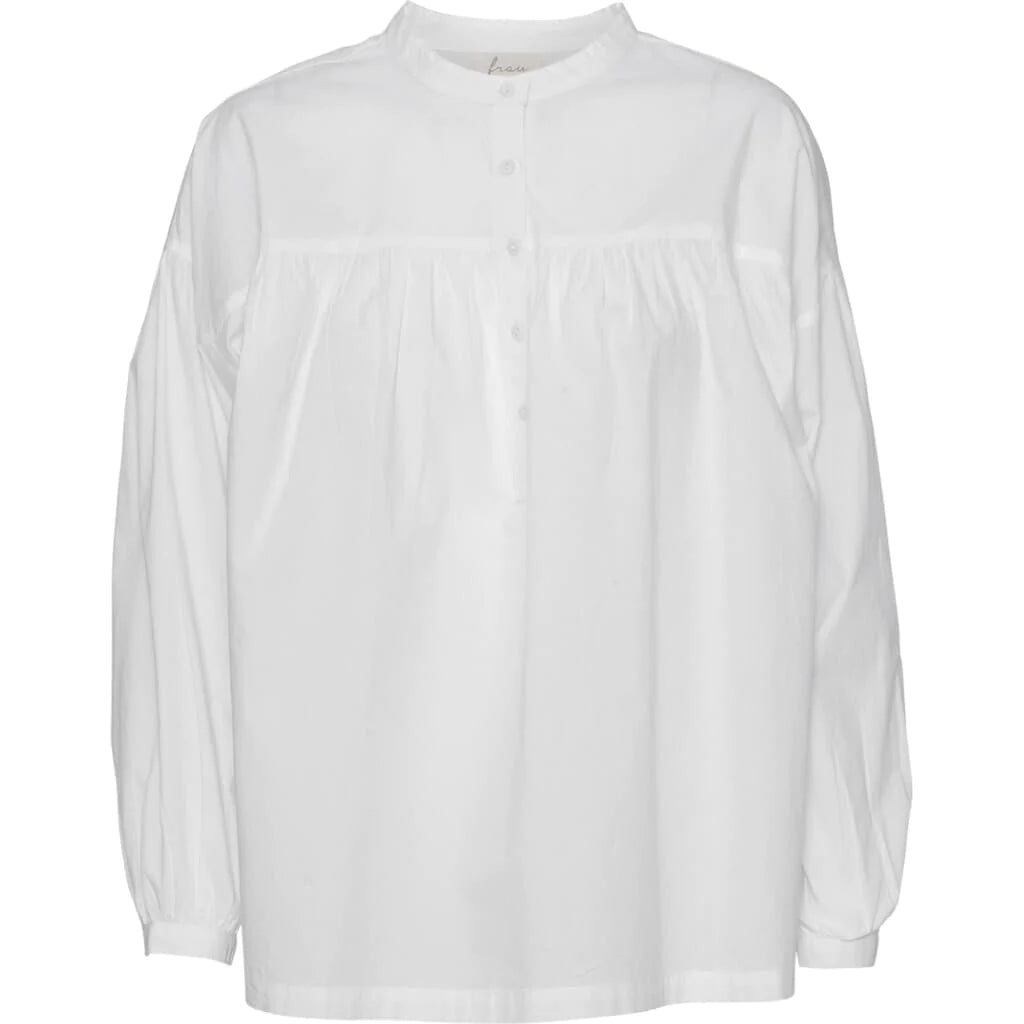 Paris Skjorte, Bright white - Frau