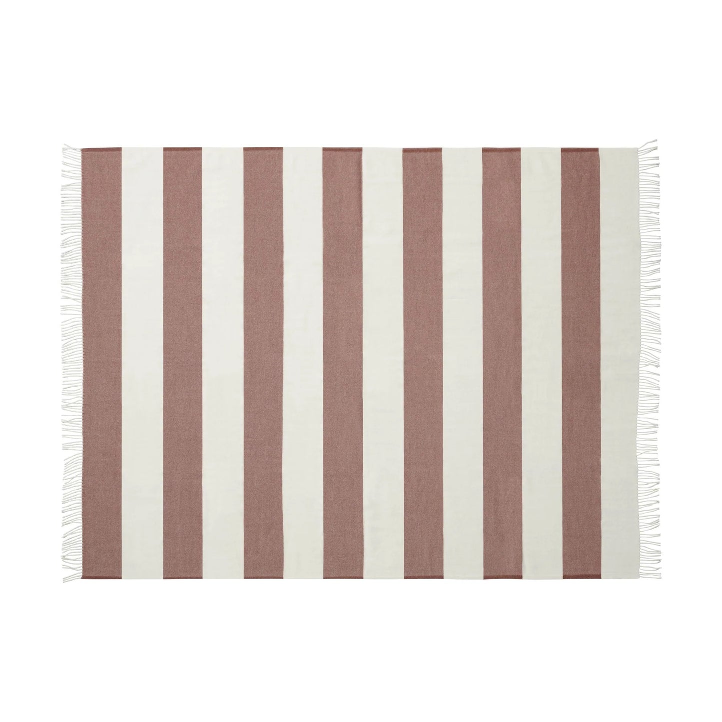The Sweater Plaid, Brown - Silkeborg Uldspineri