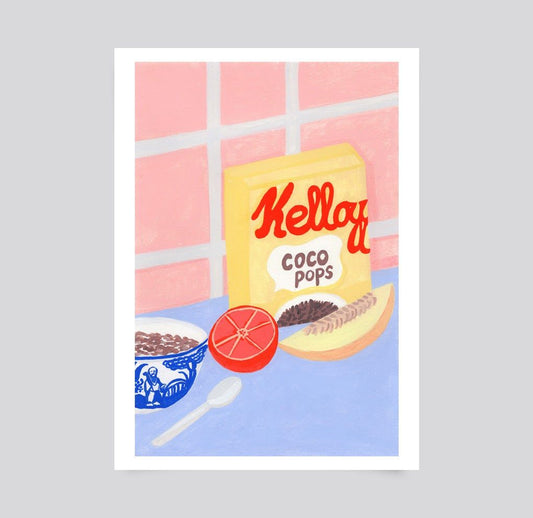 Breakfast for One - Iga Illustration
