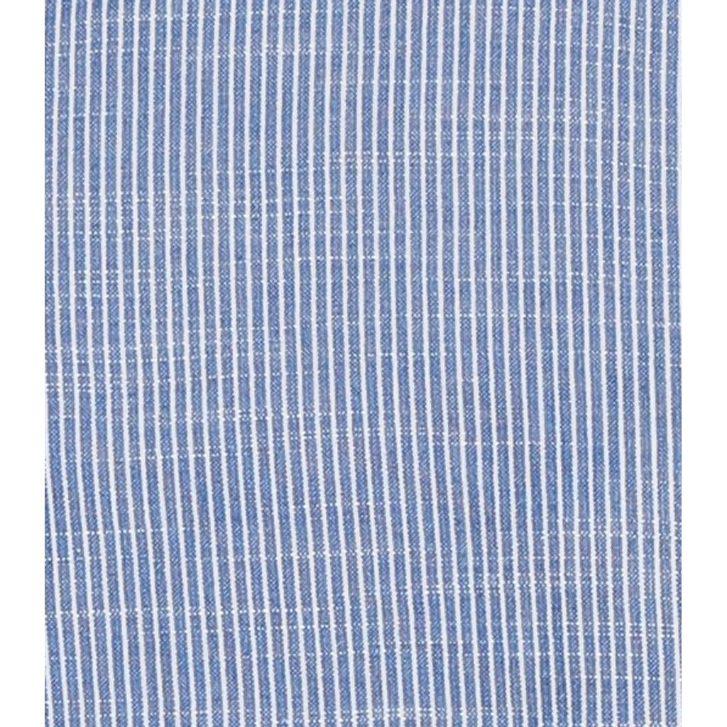 Vancouver top, Medium Blue Stripe - Frau