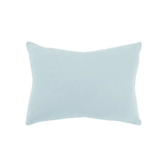 Hørpude, 60x40, Pale Blue - Linge Particulier