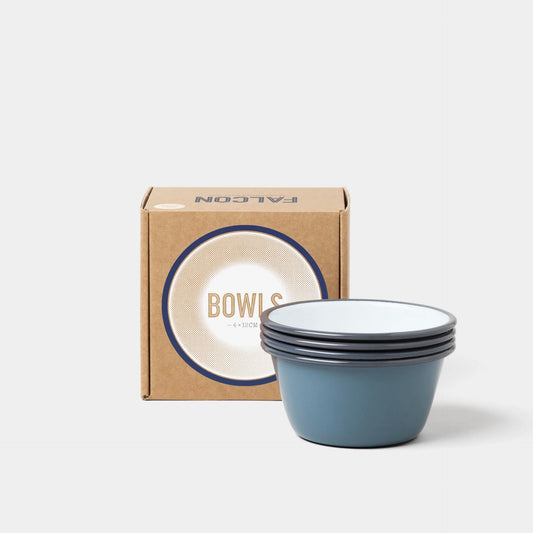 Skål 12 cm, 1 stk. Pigeon Grey - Falcon Enamelware